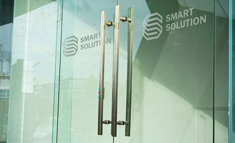 Frosted Window Decals & Lettering